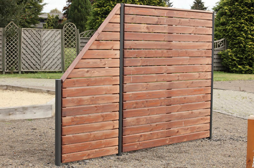 Sichtschutzzaun aus Holz Sichtschutzzaun aus Holz