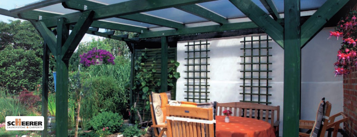 Terrassenüberdachung von Scheerer bei Bahrenburg - Holzfachhandel Terrassenüberdachung von Scheerer bei Bahrenburg - Holzfachhandel