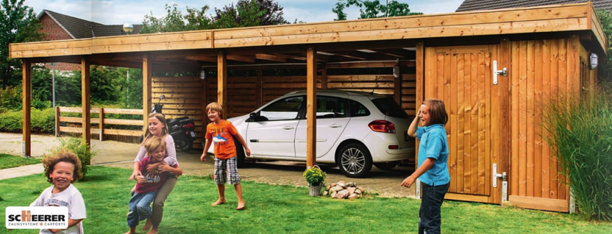 Carports von Scheerer bei Bahrenburg Zimmerei Ingenieurholzbau