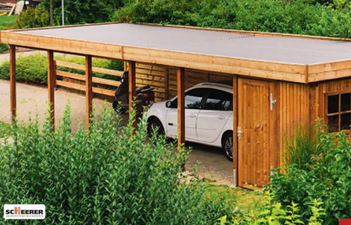 Carports aus Holz nach Ihren individuellen Wünschen